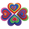 Valentine Hearts and Decorations