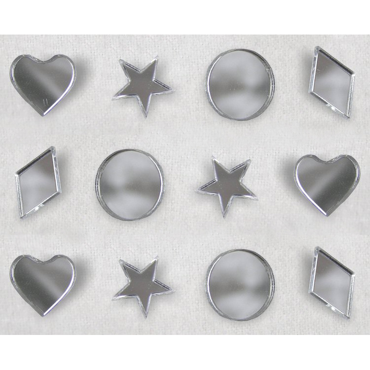 Glass Craft Mirrors - Small Mirror Shapes - Shaped Mirrors