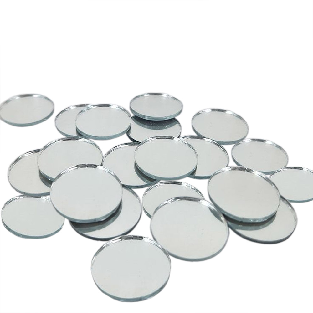 Glass Craft Mirrors - Small Round Mirrors  - Mirrors for Crafts