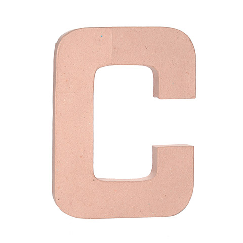Paper Mache Crafts - Paper Mache Alphabet