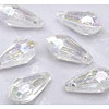 Faceted Acrylic Drop Beads - Acrylic faceted  drop beads