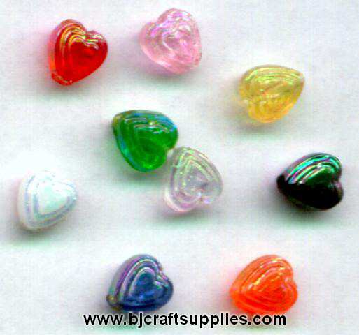 Heart AB Beads