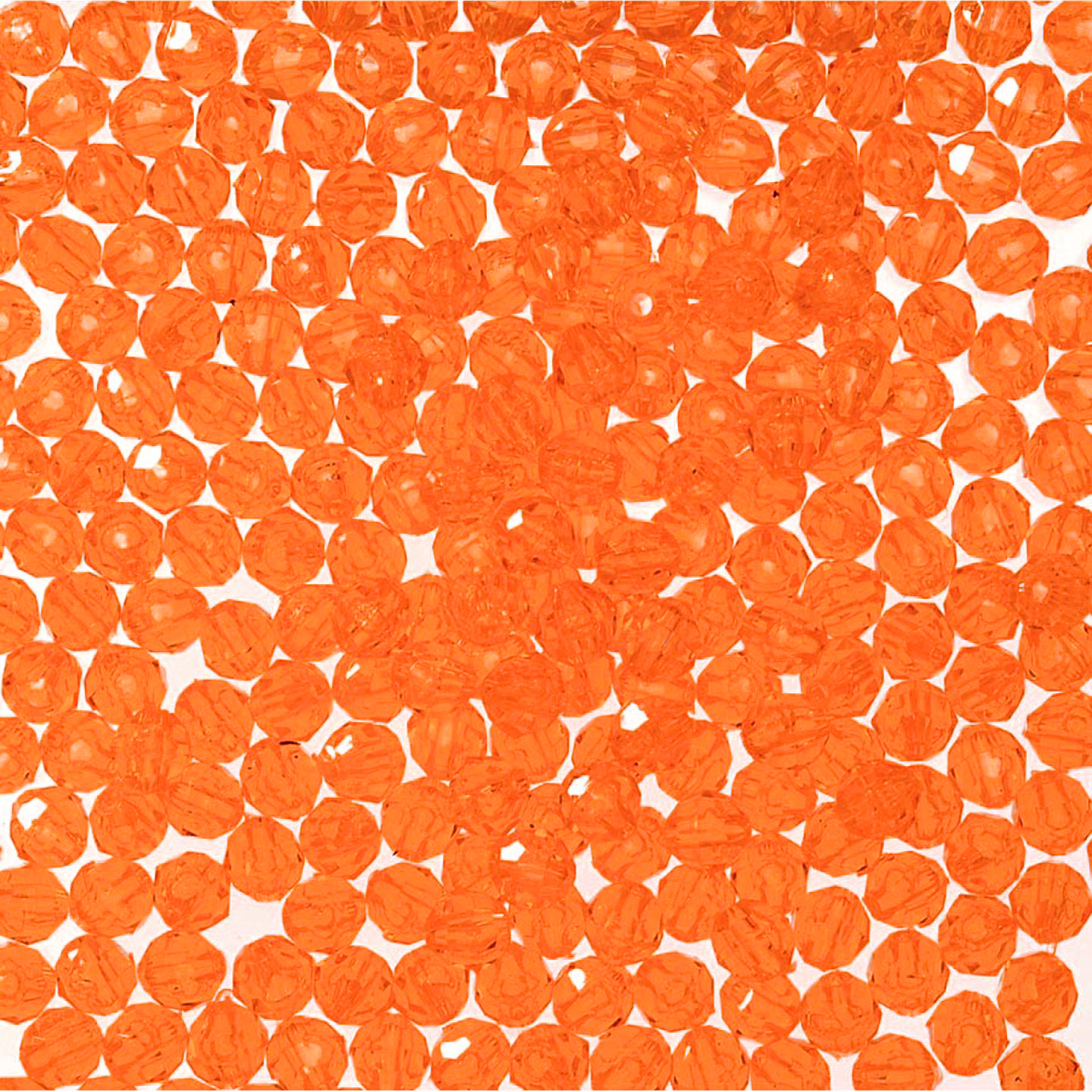 Faceted Plastic Beads - Acrylic Faceted Beads - 10mm Faceted Beads