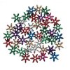 Metallic Starflake Beads - 12mm Starflake Beads - Sunburst Beads - Starburst Beads - Ferris Wheel Beads - Paddlewheel Beads