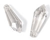 Acrylic Faceted Teardrop Beads - Crystal Teardrops