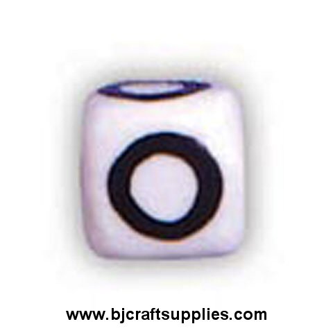 Ceramic Alpha Beads - O