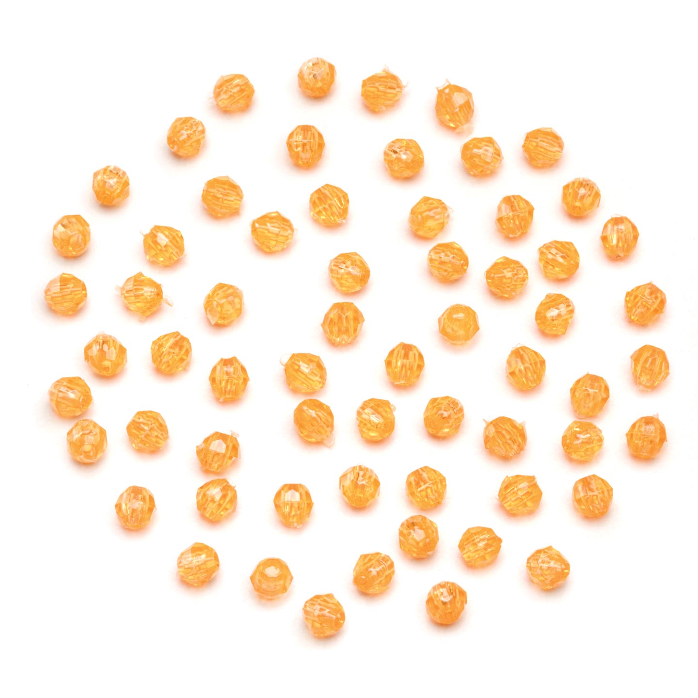 Facet Beads - 6mm Fishing Beads