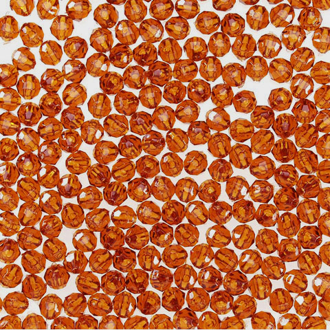 4mm Faceted Beads - Acrylic Faceted Beads