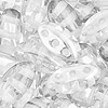 Three Hole Beads - Czech Cali Beads - 3 Hole Beads - Crystal - Marquise Beads - Oblong Beads -