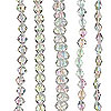Glass AB Beads - AB Pearl Beads - Round Beads - Glass Beads