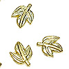 Metal Leaf Beads - Fall Leaf Beads