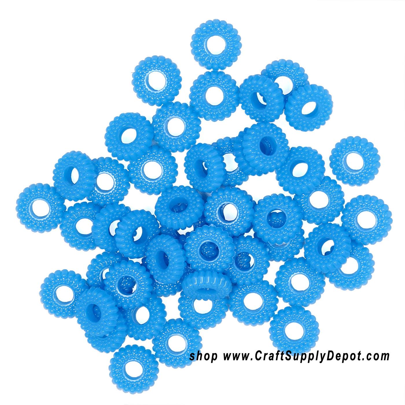 Corrugated Beads - Flat Beads