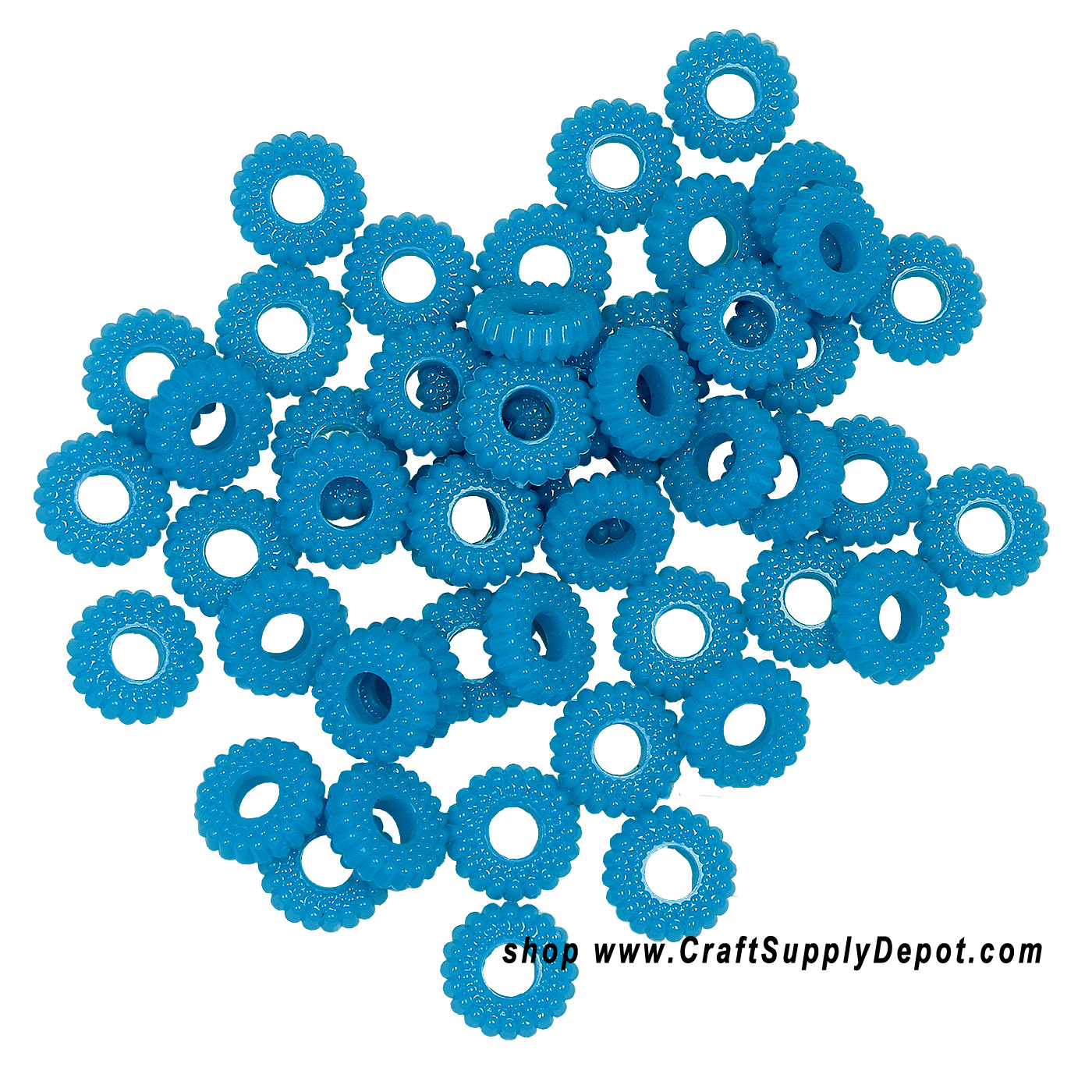 Corrugated Beads - Flat Beads