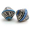 Ceramic Bicone Beads - Porcelain Bicone Beads - Bicone Ceramic Beads - Ceramic Beads for Jewelry Making
