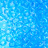 Glass Seed Beads - Translucent Seed Beads - 10/0 Seed Beads - Turquoise Seed Beads