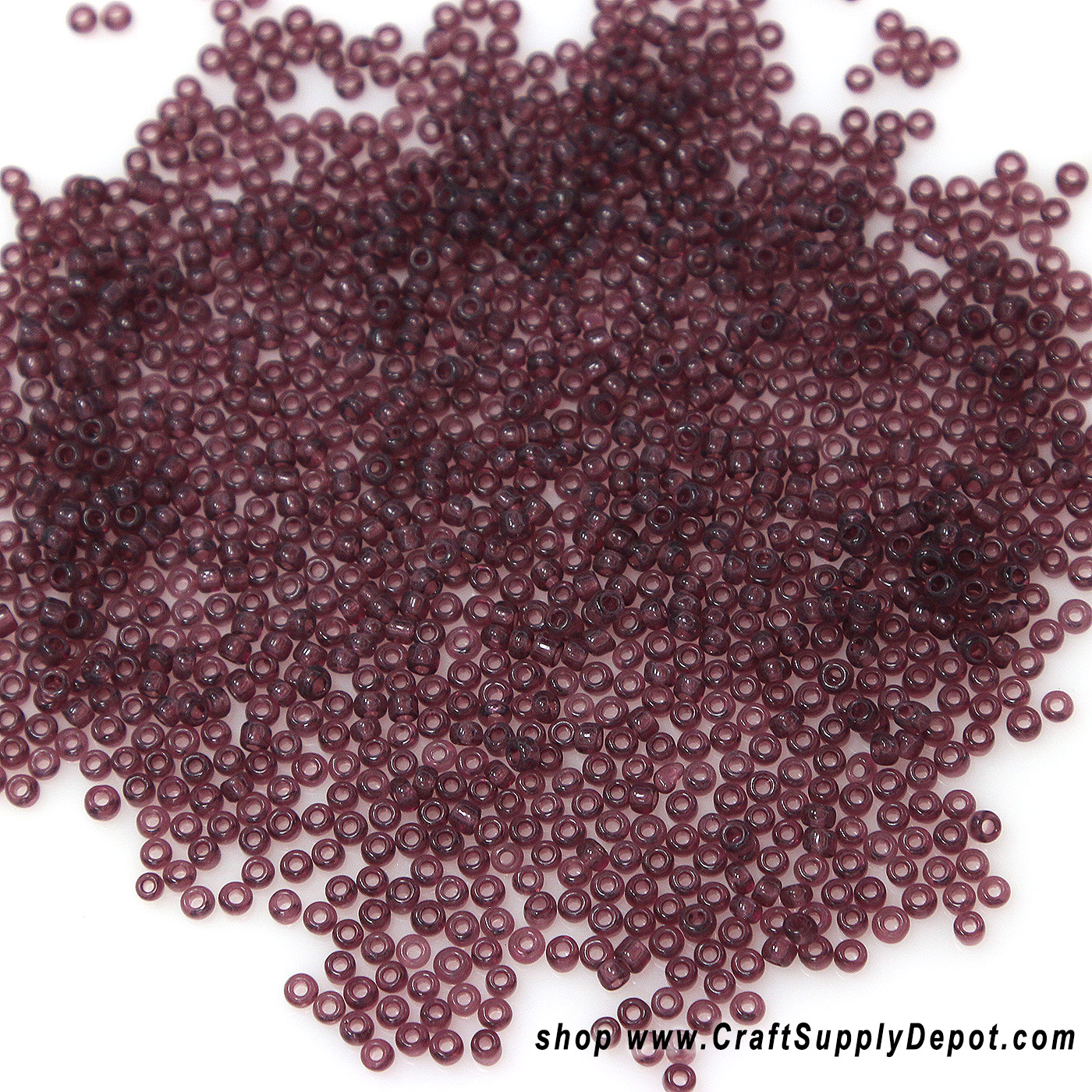 10/0 Seed Beads - Purple Seed Beads