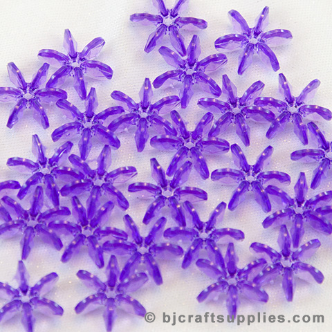 18mm Starflake Beads - Sunburst Beads - Starburst Beads - Ferris Wheel Beads - Paddlewheel Beads