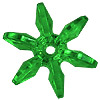 Starflake Beads - Sunburst Beads - 10mm Starflake Beads - Sunburst Beads - Starburst Beads - Paddle Wheel Beads - Ferris Wheel Beads