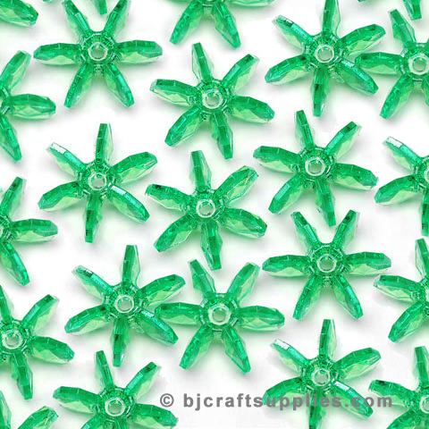 10mm Starflake Beads - Sunburst Beads - Starburst Beads - Paddle Wheel Beads - Ferris Wheel Beads