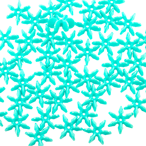 12mm Starflake Beads - Sunburst Beads - Starburst Beads - Ferris Wheel Beads - Paddlewheel Beads