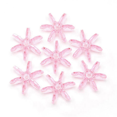 10mm Starflake Beads - Sunburst Beads - Starburst Beads - Paddle Wheel Beads - Ferris Wheel Beads