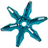 Starflake Beads - Sunburst Beads - 10mm Starflake Beads - Sunburst Beads - Starburst Beads - Paddle Wheel Beads - Ferris Wheel Beads