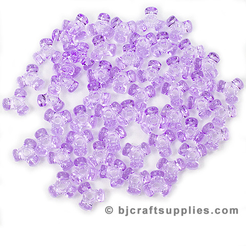 Propeller Beads - Plastic Tri Beads
