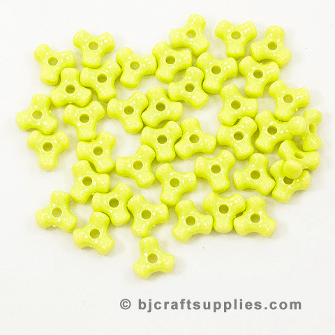 Propeller Beads - Plastic Tri Beads