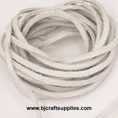 Necklace Cord - Suede String - Flat Leather String