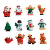 Resin Christmas Miniatures - Christmas Ornaments - Mini Christmas Figures