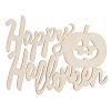 Laser Cut Happy Halloween Wood Cutout - Halloween Decorations - Fall Decorations