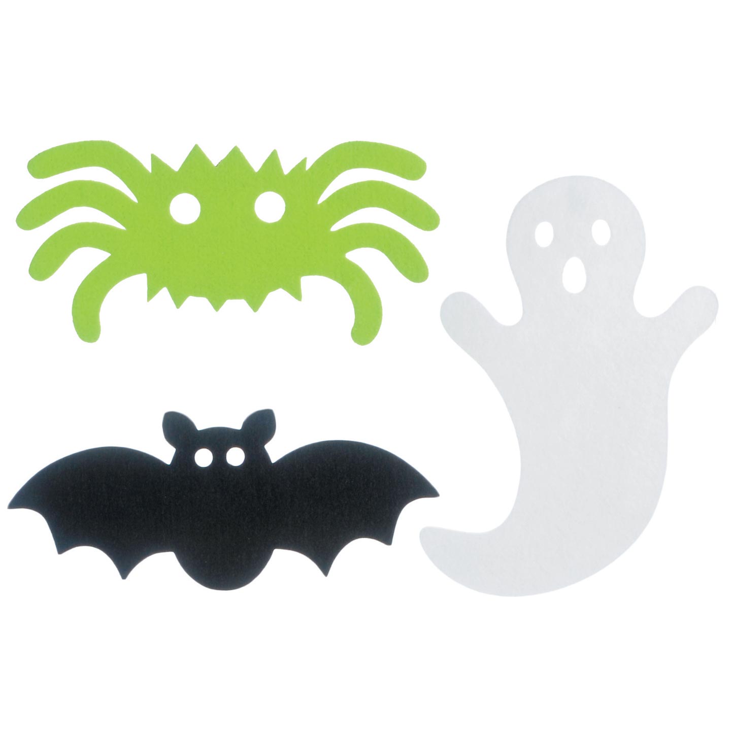 Bat Cutouts - Spider Cutouts - Ghost Cutouts - Halloween Decorations
