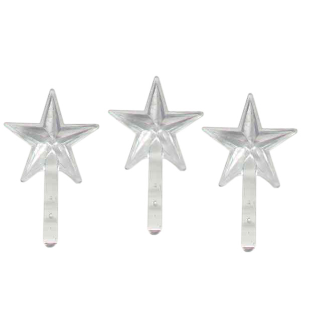 Christmas Tree Toppers - Pegged Stars