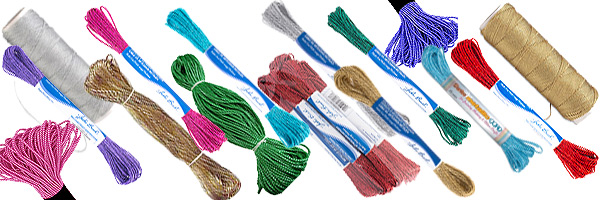 2mm Cord - Metallic Cords -Gold and Silver CordingMetallic Cords - 2mm Cord - Plastic Canvas Cord - Jewelry Cord