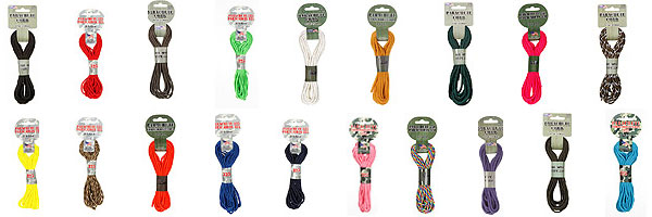 Strong Craft CordParacord - Parachute Cord - Kernmantle Rope