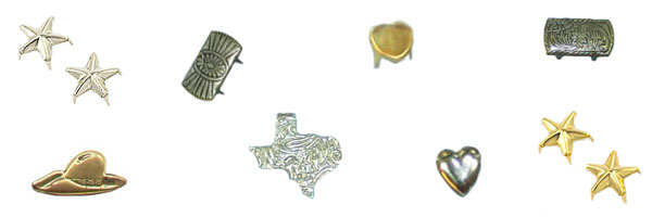 Metal Nailheads for ClothingMetal Studs for Clothing - Leather Studs - Fabric Studs