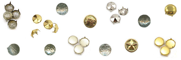 Nailheads for Fabric - Decorative NailheadsDecorative Studs for Clothing - Leather Studs - Fabric Studs