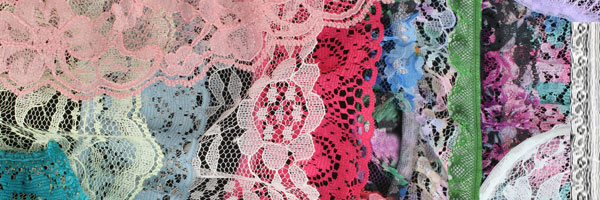 Gathered Lace for Sewing and Craft Projects.Gathered Lace Trim - Ruffle Lace Trim