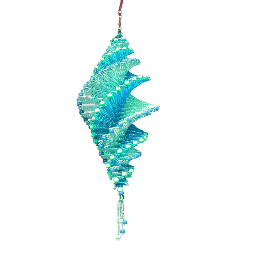 Plastic Canvas Pattern - Plastic Canvas Craft Project - Wind Spinner Pattern