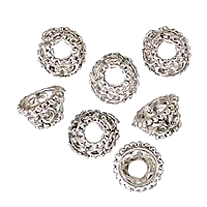 Jewelry Findings -- Beading End Caps - Ornate Bead Ends