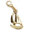 Lobster Clasp Charm - Sailboat - Jewelry Charm