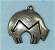 Pewter Zuni Bear Charm - Bear Jewelry Charm - Zuni bear charm, pewter bear pendant, Southwestern bear charm, Native American bear jewelry and Indian bear charm