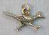 Roadrunner Western Jewelry Charm - Roadrunner charm for Western jewelry, silver bird charm and Southwestern roadrunner pendant for bracelets, necklaces and jewelry making