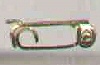 Hook & Eye Jewelry Clasp Fold Over Jewelry Clasp - 