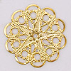 Aluminum Flat Round Filigree - Aluminum Filigree Round