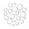 Jump Rings - 20-gauge - Bright Silver - Assorted Sizes - Jump Rings - Bright Silver