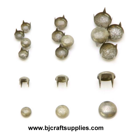 Silver Nailheads - Silver Studs for Clothing - Bedazzler Studs