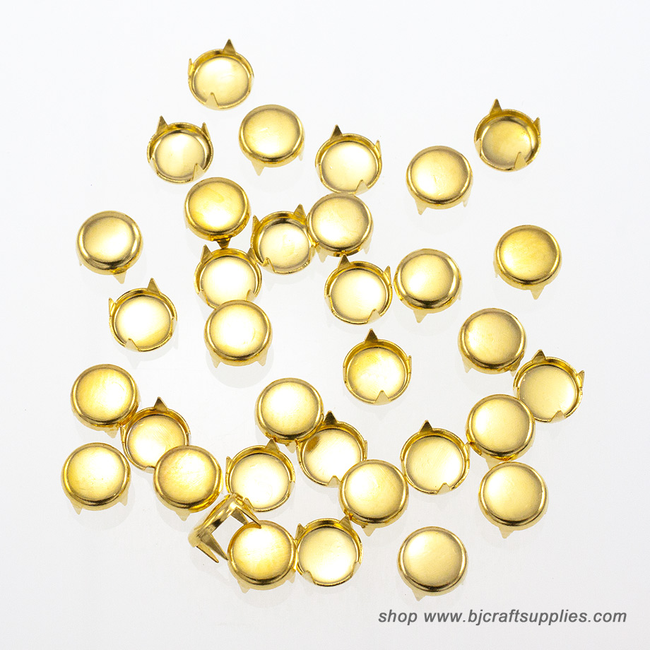 Gold Nailheads - Gold Studs for Clothing - Bedazzler Studs