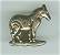 Zebra Shaped Pronged Metal Nailheads - 