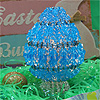 Beaded Egg Shaped Kit - Beading Kit - Craft Kit - Beaded Egg - Easter Egg Decorations